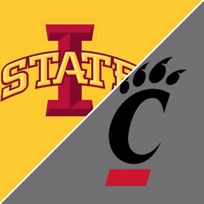 iowa state cincinnati score|Iowa State 30.